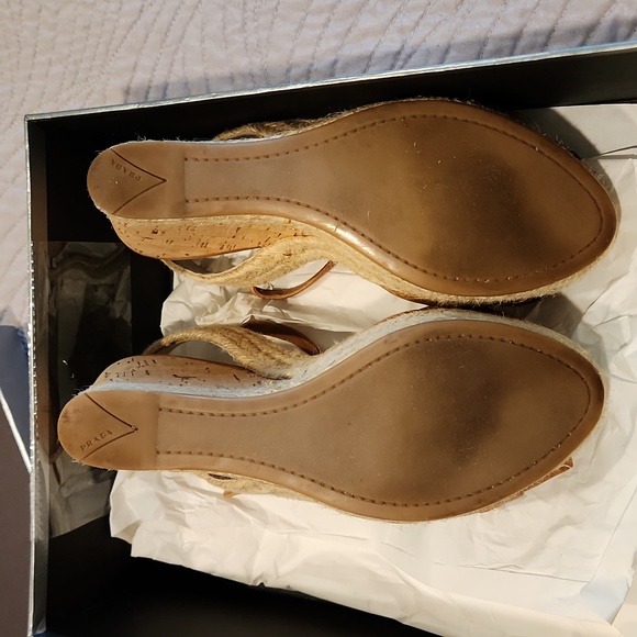 Prada Wedge size 38.5 - Picture 4 of 10